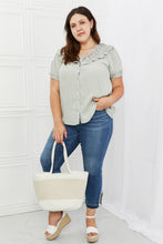Load image into Gallery viewer, Sweet Talk Full Size Short Sleeve Top