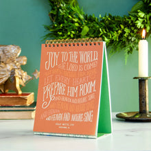 Load image into Gallery viewer, Christmas Carols Calendar