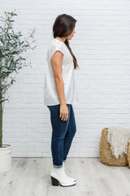 Load image into Gallery viewer, Isn&#39;t It Ironic Top In White