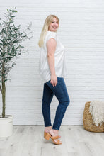 Load image into Gallery viewer, Isn&#39;t It Ironic Top In White