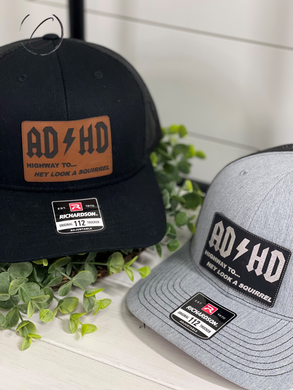 Adult ADHD Highway To... Squirrel Patch Snapback Hat