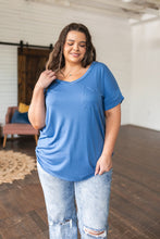 Load image into Gallery viewer, Absolute Favorite V-Neck Top in Azure