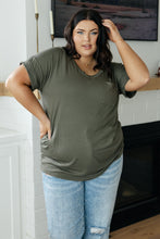 Load image into Gallery viewer, Absolute Favorite V-Neck Top in Olive