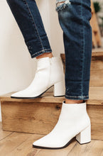 Load image into Gallery viewer, Amari Ankle Boots in White