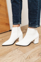 Load image into Gallery viewer, Amari Ankle Boots in White