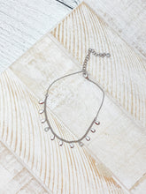 Load image into Gallery viewer, PREORDER: Cubic Zirconia Dangle Ankle Bracelets in Two Colors