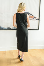 Load image into Gallery viewer, Another New Day Midi Dress in Black