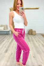 Load image into Gallery viewer, Unconditional Comfort Joggers in Magenta