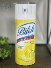 Load image into Gallery viewer, B**** Be Gone Lemon Breeze 20oz Skinny Tumbler