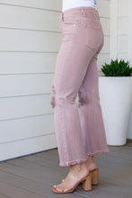 Load image into Gallery viewer, Babs High Rise Distressed Straight Risen Jeans in Mauve