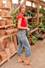 Load image into Gallery viewer, Back of My Mind Top in Red