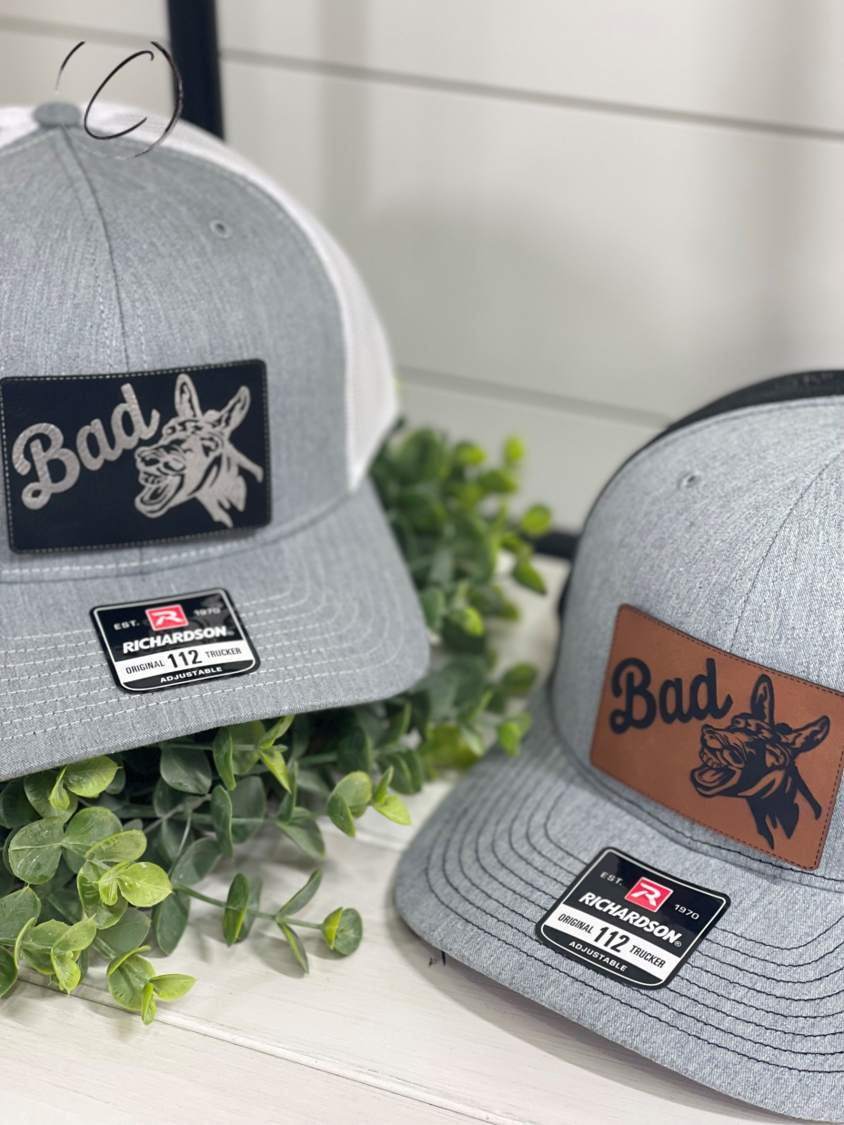 Adult Bad A** Patch Snapback Hat