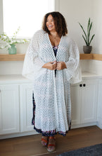 Load image into Gallery viewer, Beachside Babe Kimono In Ivory