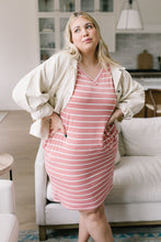 Load image into Gallery viewer, Believe in Now T-Shirt Dress