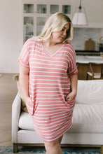 Load image into Gallery viewer, Believe in Now T-Shirt Dress