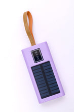 Load image into Gallery viewer, Best Life Solar Powered Portable Charger in Purple