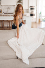 Load image into Gallery viewer, River Blanket Family Cuddle Size in Cream