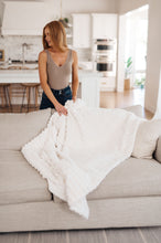 Load image into Gallery viewer, River Blanket Family Cuddle Size in Cream