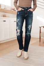 Load image into Gallery viewer, Bleach Splash Judy Blue Boyfriend Jeans
