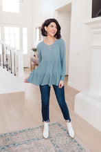 Load image into Gallery viewer, Blue Pathways Top