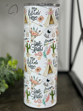Load image into Gallery viewer, Boho Wild &amp; Free 20oz Skinny Tumbler