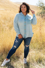 Load image into Gallery viewer, Borrowed From My Boyfriend Jacket in Blue