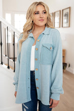 Load image into Gallery viewer, Borrowed From My Boyfriend Jacket in Blue