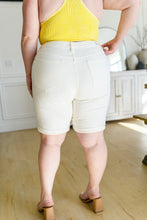 Load image into Gallery viewer, Brenda Mid Rise Cuffed Denim Judy Blue Bermuda Shorts