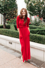 Load image into Gallery viewer, Bri Maxi Dress in Burgundy