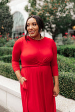 Load image into Gallery viewer, Bri Maxi Dress in Burgundy