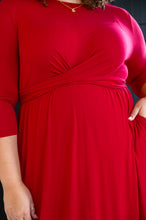 Load image into Gallery viewer, Bri Maxi Dress in Burgundy