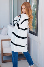 Load image into Gallery viewer, Brighter is Better Striped Cardigan in Ivory