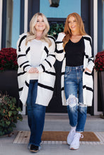 Load image into Gallery viewer, Brighter is Better Striped Cardigan in Ivory
