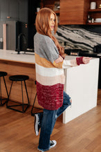 Load image into Gallery viewer, Bring the Warmth Color Block Cardigan