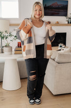Load image into Gallery viewer, Brown Sugar and Molasses Checkered Cardigan