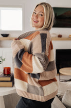 Load image into Gallery viewer, Brown Sugar and Molasses Checkered Cardigan