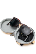 Load image into Gallery viewer, Collapsible Girlfriend Sunnies &amp; Case in Tortoise Shell
