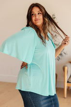 Load image into Gallery viewer, Cali Blouse in Neon Blue