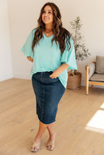 Load image into Gallery viewer, Cali Blouse in Neon Blue