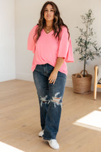 Load image into Gallery viewer, Cali Blouse in Neon Pink