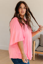 Load image into Gallery viewer, Cali Blouse in Neon Pink
