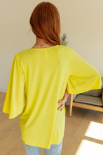 Load image into Gallery viewer, Cali Blouse in Neon Yellow
