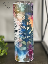 Load image into Gallery viewer, Camping Crew 20oz Skinny Tumbler