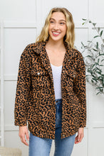 Load image into Gallery viewer, Can&#39;t Be Tamed Shacket in Bronze &amp; Black