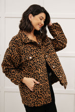 Load image into Gallery viewer, Can&#39;t Be Tamed Shacket in Bronze &amp; Black