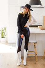 Load image into Gallery viewer, Can&#39;t Touch This Sparkle Color Blocked Sweater