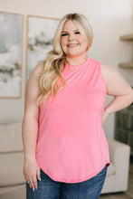 Load image into Gallery viewer, Can’t Wait for Spring Hi-Lo Sleeveless Top in Pink