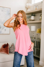 Load image into Gallery viewer, Can’t Wait for Spring Hi-Lo Sleeveless Top in Pink