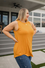 Load image into Gallery viewer, Can&#39;t Wait for Spring Hi-Low Sleeveless Top in Mustard