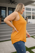 Load image into Gallery viewer, Can&#39;t Wait for Spring Hi-Low Sleeveless Top in Mustard